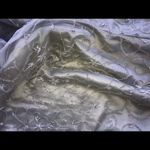 Beautiful pants! Beaded, and a green color